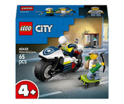 LEGO City 60455 Pościg na motocyklu policyjnym LEGO