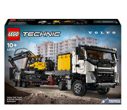 LEGO Technic 42175 Ciężarówka Volvo FMX i koparka EC230 Electric LEGO