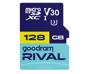GOODRAM 128GB microSDXC RIVAL M3AA 100MB/s UHS-I U3 V30 GOODRAM