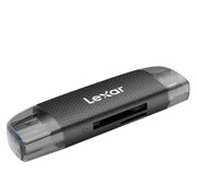 LEXAR Dual Slot USB-A/C microSD Card USB 3.1 Reader LRW310X-BNBNG Dual Slot USB-A/C microSD Card USB 3.1 Reader LRW310X-BNBNG LEXAR