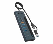 ICY BOX combo 9w1 10xUSB PD 100W ICY BOX