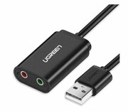 UGREEN Zewnętrzna karta dźwiękowa muzyczna adapter USB - mini jack 6957303803149 Zewnętrzna karta dźwiękowa muzyczna adapter USB - mini jack 6957303803149 UGREEN