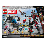 LEGO Marvel 76314 Kapitan Ameryka: Wojna bohaterów — bitwa LEGO