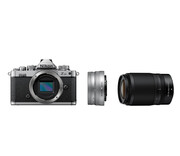Nikon Z fc srebrny + 16-50mm f/3.5-6.3 + 50-250mm f/4.5-6.3 Nikon