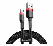 BASEUS Kabel USB-A - microUSB 3m (w oplocie) CAMKLF-H91 Kabel USB-A - microUSB 3m (w oplocie) CAMKLF-H91 BASEUS