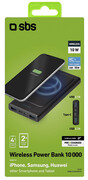 SBS POWERBANK SBS 10.000 mAh 10W Wireless # SBS