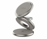 FIXED Ładowarka Indukcyjna 3 w 1 MagPowerstation Round titanium FIXMPOS-RO-TI Ładowarka Indukcyjna 3 w 1 MagPowerstation Round titanium FIXMPOS-RO-TI FIXED