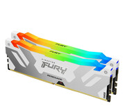 Kingston FURY 32GB (2x16GB) 6400MHz CL32 Renegade RGB White XMP Kingston FURY