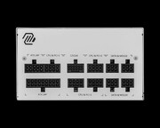 MSI MAG A850GL PCIE5 850W 80PLUS GOLD biały MAG A850GL PCIE5 WHITE Zasilacz modularny MAG A850GL PCIE5 850W 80PLUS GOLD biały MAG A850GL PCIE5 WHITE MSI