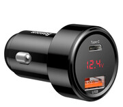Ładowarka samochodowa Baseus CCMLC20C-01 Magic Series Type-C Quick Charge 4.0 Power Delivery 45W