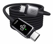 INIU Leopard Smart Cable USB-C 100W 2m z wyświetlaczem CD11 Leopard Smart Cable USB-C 100W 2m z wyświetlaczem CD11 INIU