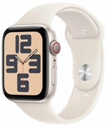APPLE Watch SE 2024 GPS + Cellular 40mm koperta z aluminium (księżycowa poświata) + pasek sportowy rozmiar S/M (księżycowa poświata) Watch SE 2024 GPS + Cellular 40mm koperta z aluminium (księżycowa poświata) + pasek sportowy rozmiar S/M (księżycowa poświata) APPLE