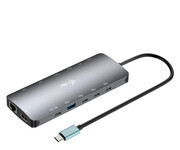 i-tec USB-C Nano 3x Display Dock 2x HDMI +USB-C video PD 140W i-tec