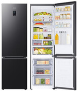 Samsung RB38C675EB1 EF No Frost 203cm Czarna Komora Zero AI 390L Samsung