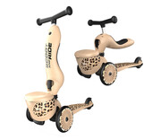 Scoot & Ride Highwaykick 1 Lifestyle Jeździk i hulajnoga 2w1 Leopard Scoot & Ride
