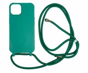Mobile Origin Lanyard Case do iPhone 14 dark green Lanyard Case do iPhone 14 dark green Mobile Origin