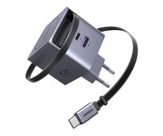 UGREEN Ładowarka sieciowa GaN X614USB-C + USB45W z kablem szara UGREEN