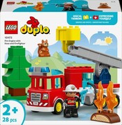 LEGO DUPLO 10473 Wóz strażacki z wężem i strażakiem DUPLO 10473 Wóz strażacki z wężem i strażakiem LEGO