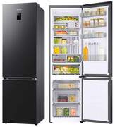 Samsung RB38C776CB1 EF No Frost 203cm Czarna Komora Zero AI 390L Samsung