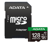 ADATA 128GB microSDXC Speed plus UHS-I U3 V30 ADATA