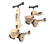 Scoot & Ride Highwaykick 1 Lifestyle Jeździk i hulajnoga 2w1 Leopard Scoot & Ride