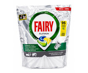 Fairy Platinum Kapsułki do zmywarki All in One Cytryna 96szt Fairy