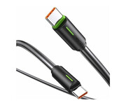 USAMS USB-C/USB-C 1m 60W czarny/black USAMS