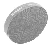 Baseus Colourful Circle Velcro Straps 3m (szary) Baseus