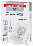 K M WORKI EP-BAG MICRO 12szt do ELECTROLUX/PHILIPS K M