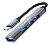 Qoltec USB-C 3x USB 2.0, 1x USB 3.0 Qoltec