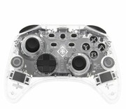 DELTACO Pad bezprzewodowy transparentny RGB Switch/PC/Android Pad bezprzewodowy transparentny RGB Switch/PC/Android DELTACO