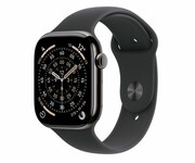 APPLE Apple Watch Series 11 GPS + Cellular 42mm Tytanowa koperta (łupkowy) + sportowa opaska (czarna)- rozmiar M/L Apple Watch Series 11 GPS Cellular 42mm Tytanowa koperta (łupkowy) sportowa opaska (czarna)- rozmiar M/L APPLE