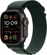 APPLE Watch Ultra 2 GPS + Cellular 49mm koperta tytanowa (czarny) + opaska Alpine M (ciemnozielony) Watch Ultra 2 GPS + Cellular 49mm koperta tytanowa (czarny) + opaska Alpine M (ciemnozielony) APPLE