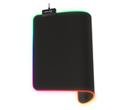 Rampage BLITZ LED RGB 252x328x3 mm czarna Rampage