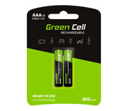 Green Cell 2x AAA HR03 800mAh Green Cell