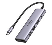 UGREEN Stacja dokująca CM511 (2 x USB / czytnik kart / HDMI) UGREEN