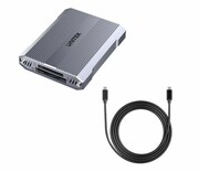 UNITEK Czytnik kart CF Express, SD/microSD, USB-A 10 Gbs + HUB Czytnik kart CF Express SD/microSD USB-A 10 Gbs HUB UNITEK