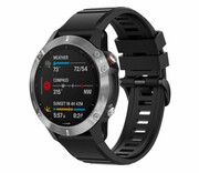FIXED Silicone Strap do Garmin Fenix QuickFit black (22mm) Silicone Strap do Garmin Fenix QuickFit black (22mm) FIXED
