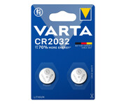 Varta Litowe Baterie Pastylkowe CR2032 (2 szt.) Varta