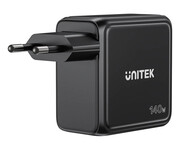 Unitek Ładowarka GaN z wyświetlaczem Rexo 140W Unitek
