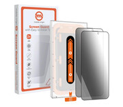 Mobile Origin Privacy Screen Guard iPhone 15 Pro Max easy applicator 2pack Mobile Origin