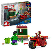 LEGO Super Heroes Marvel 76287 Iron Man z motocyklem i Hulk LEGO