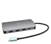 i-tec USB-C Metal Nano Travel Dock HDMI VGA LAN czytnik SD PD 100W i-tec