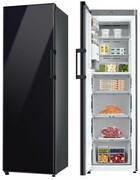 Zamrażarka szufladowa SAMSUNG BESPOKE RZ32C76CE22 EF TWIN AI No Frost 186cm Czarne Szkło Metal Cooling Kostkarka Slim 323L RZ32C76CE22 SAMSUNG