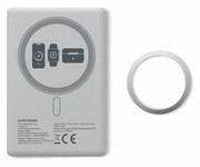 Silver Monkey Powerbank Smart 5000 mAh MagSafe UltraSlim 3w1 Srebrny Silver Monkey