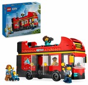 LEGO CITY 60407 Czerwony, piętrowy autokar CITY 60407 Czerwony piętrowy autokar LEGO