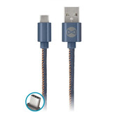 Forever Kabel USB - USB-C 1M FOREVER jeans # Forever