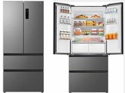 Lodówka Side by Side TCL Free Built-In RC532FXE0 No Frost 190cm Srebrna (Galaxy Inox) Komora Zero Kostkarka Twistowa 532L Lodówka RC532FXE0EU TCL