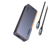UGREEN Obudowa na dysk SSD M.2 NVMe D703 USB4 szara UGREEN