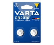 Varta Litowe Baterie Pastylkowe CR2016 (2 szt.) Varta